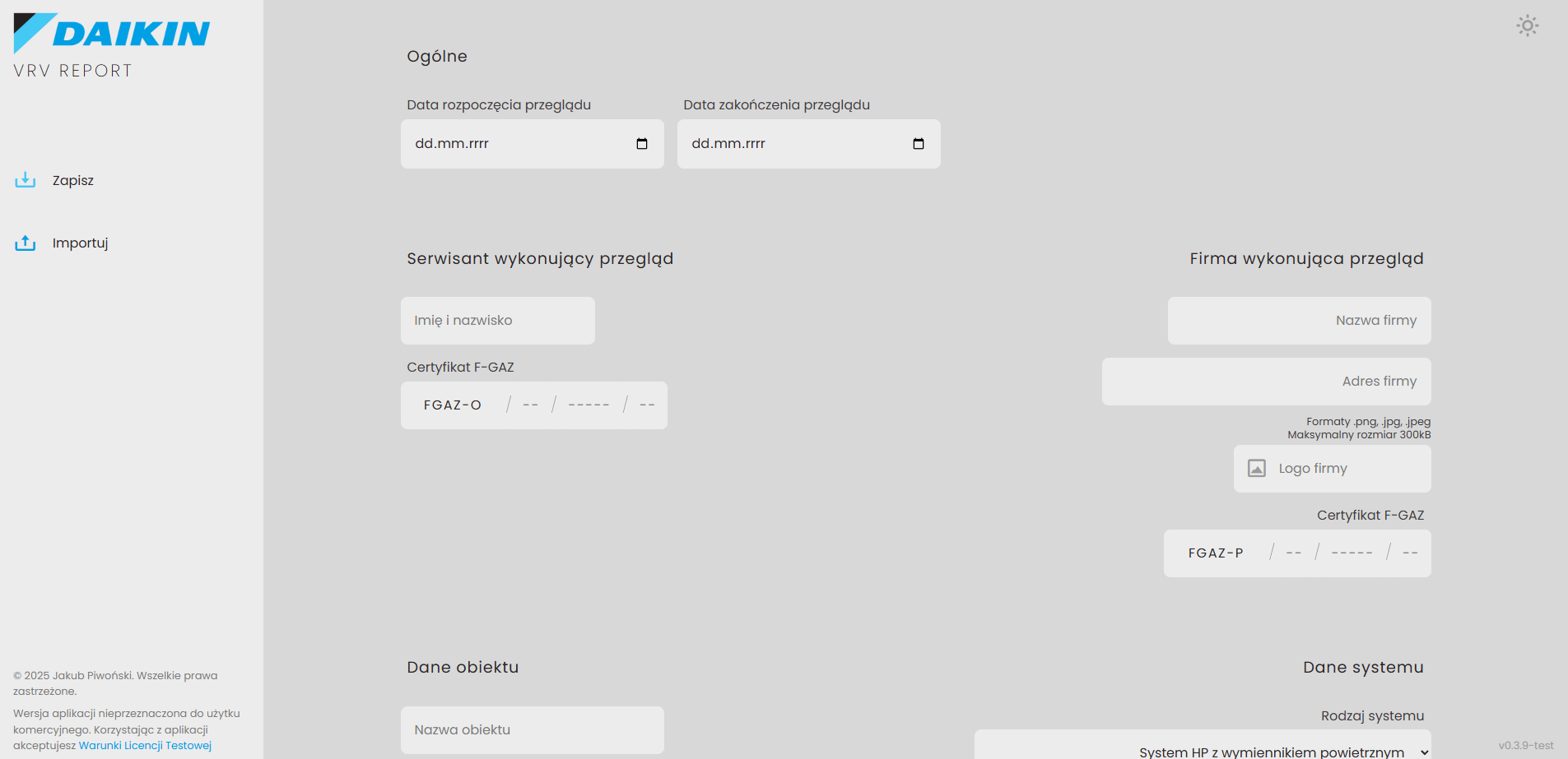 application preview